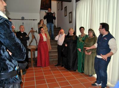 Ensayos visitas teatralizadas Casa Museo Cervantes de Esquivias